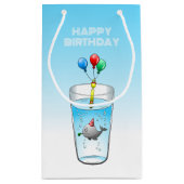 De kleine feestwalvis klein cadeauzakje (Achterkant)