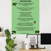 DE KLEINE FROG POSTER (Thuiskantoor)
