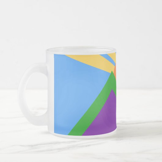 De kleine glazen mok van Manitou Springs (Links)