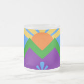 De kleine glazen mok van Manitou Springs (Center)