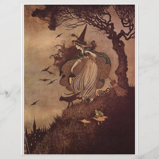 De kleine heks flyer (Voorkant)