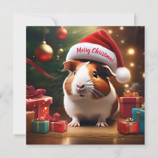 De kleine helper van de Kerstman: het kerstcavia (Voorkant)