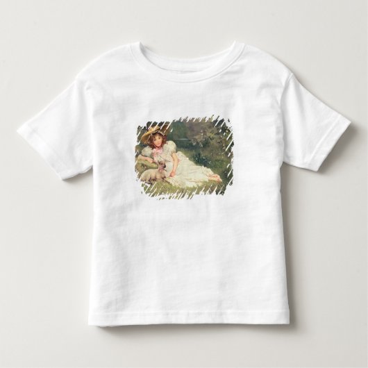 De kleine herderdess kinder shirts (Voorkant)