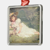 De kleine herderdess metalen ornament (Links)