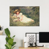 De kleine herderdess poster (Thuiskantoor)
