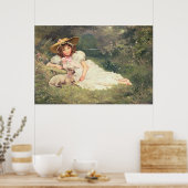 De kleine herderdess poster (Keuken)