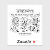 De kleine jongens - sticker (Vel)