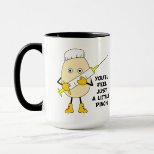 De kleine knuppel van de verpleegster mok