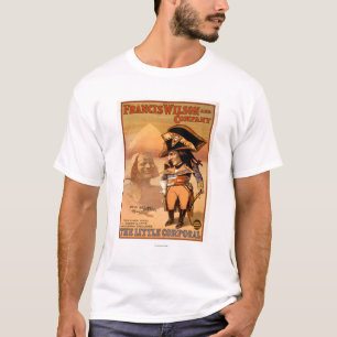 "De kleine korporaal" Egyptisch Sphinx-theater T-shirt