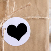 De "kleine liefde" hart stempel