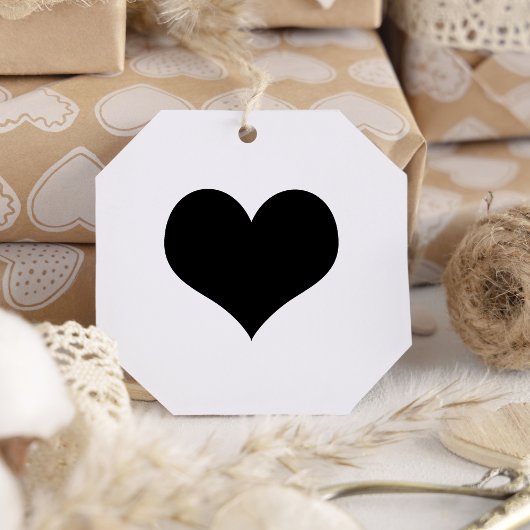 De "kleine liefde" hart stempel