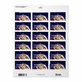 DE KLEINE PRINCE Adresetiketten Etiket (Full Sheet)