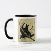De kleine Raven met het minamoto-zwaard Mok (Links)