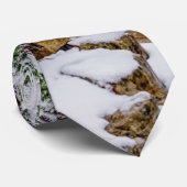 De kleine Rode Brug Stropdas (Opgerold)