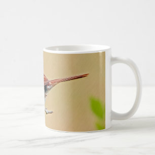De kleine rode vogel Mok