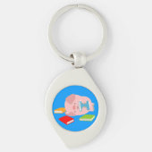 De kleine Sleutelhanger van het Boek van de Lover  (Voorkant)