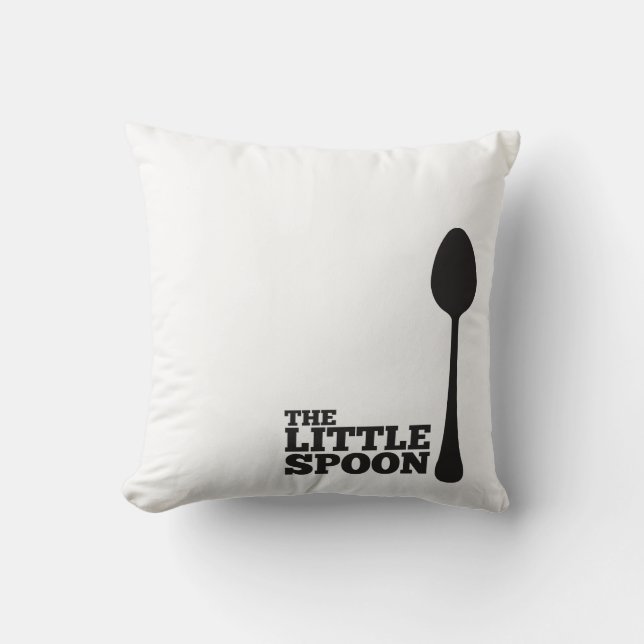 DE KLEINE SPOON PILLOW KUSSEN (Voorkant)