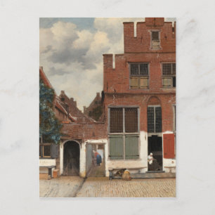 De kleine straat briefkaart