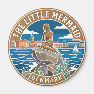 De Kleine Zeemeermin Denemarken Magneet