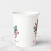 De kleine zeemeermin papieren bekers (Rechts)