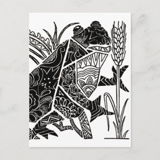 De kleine zingkikker briefkaart
