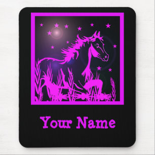 De kleine zoete pony, roze muismat