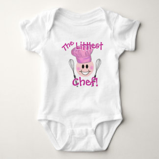 De kleinste chef-kok baby creeper romper