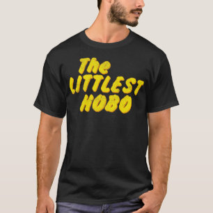 De kleinste Hobo-Vintage vervaagde esthetiek T-shirt