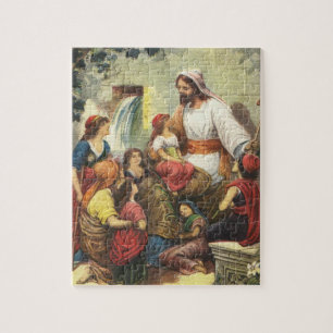 De kleintjes horen bij hem legpuzzel