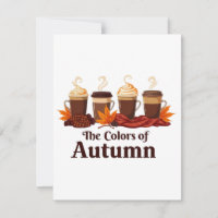 De kleur van de herfst Pumpkin Spice Coffee Herfst