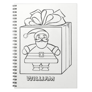 De Kleur van de Kerstman en van het Cadeau Persoon Notitieboek