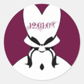 De kleur van de Verandering van de sticker om met  (Voorkant)