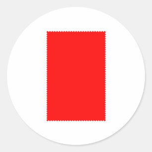 De kleur van het monster de MUSEUM Zazzle geeft Sj Ronde Sticker