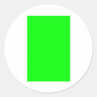 De kleur van het monster de MUSEUM Zazzle geeft Sj Ronde Sticker