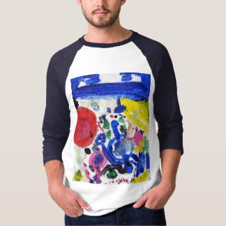 DE KLEUR VAN HET T-shirt VAN MUZIEK