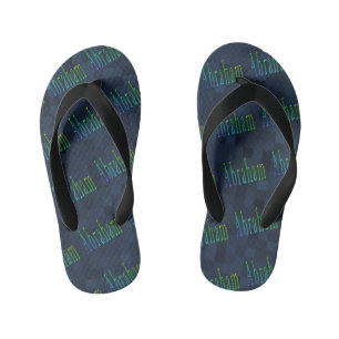 "De kleuren van Abraham: een reis in groen, blauw, Kinder Teenslippers