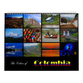 De kleuren van Colombia Agenda 2015 Kalender