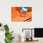 De kleuren van de golf poster (Thuiskantoor)