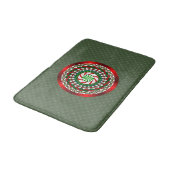 De kleuren van de kerstbath Mat (Gekanteld)