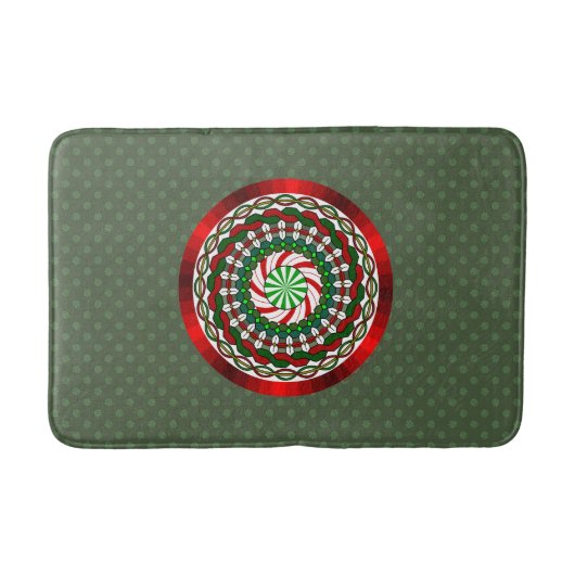 De kleuren van de kerstbath Mat (Voorkant)