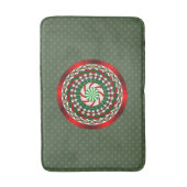De kleuren van de kerstbath Mat (Voorkant Verticaal)
