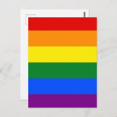 De kleuren van de regenboog briefkaart (Voorkant / Achterkant)
