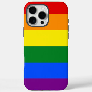 De kleuren van de regenboog iPhone 16 pro max hoesje