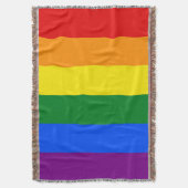 De kleuren van de regenboog deken (Voorkant Verticaal)