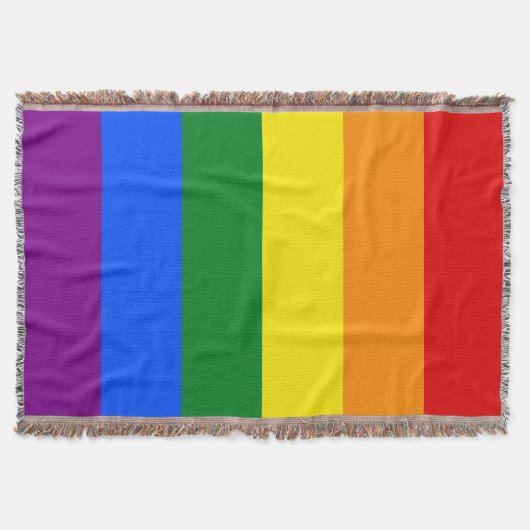 De kleuren van de regenboog deken (Voorkant)