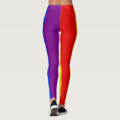 De kleuren van de regenboog leggings (Achterkant)