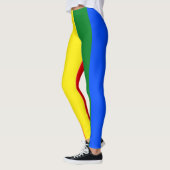De kleuren van de regenboog leggings (Links)