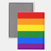 De kleuren van de regenboog magneet (Voorkant / Achterkant)