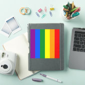 De kleuren van de regenboog sticker (iPad Cover)