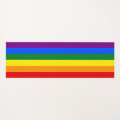 De kleuren van de regenboog yogamat (Voorkant (horizontaal))